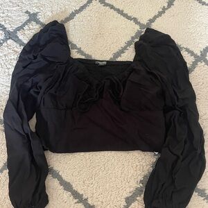 Elegant Black Women's Top